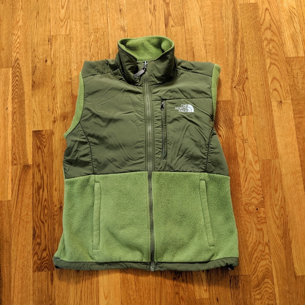 🦄 North Face Light Green Fleece, M